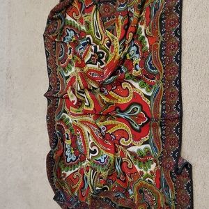 Paisley Polyester Scarf Wrap